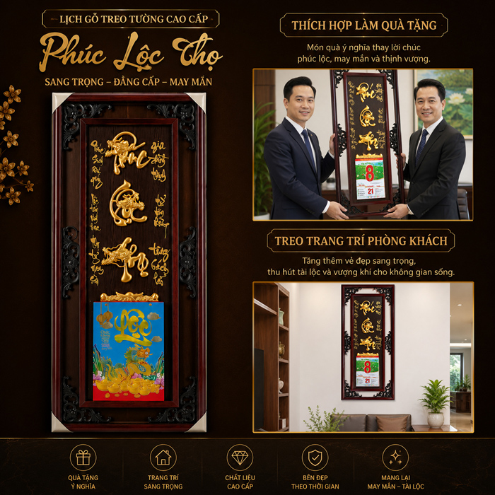 lich go treo tuong H2 image lich go treo tuong 5 Lưu Ý Khi Tặng Quà Tết Cho Khách Hàng